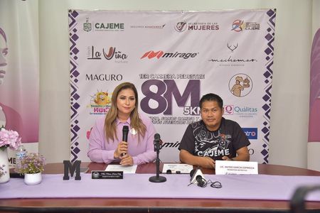 Invita ayuntamiento y secretaría de las mujeres a participar en la “CARRERA 8M 5KM”