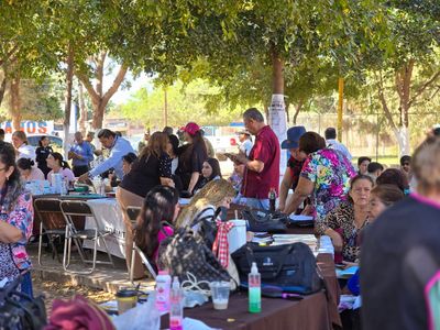Con éxito se realiza la jornada de servicios #29 “BIENESTAR EN TU COLONIA” En el campo 5
