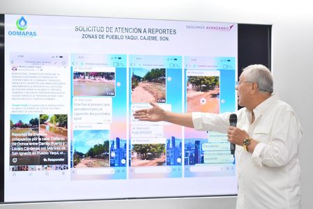 Atiende OOMAPASC solicitudes simultáneamente en ciudad y comisarías.
