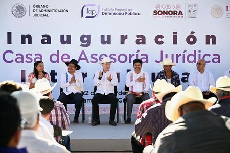 Gobernador Durazo, SCJN y Sader consolidan justicia histórica para el Pueblo Yaqui