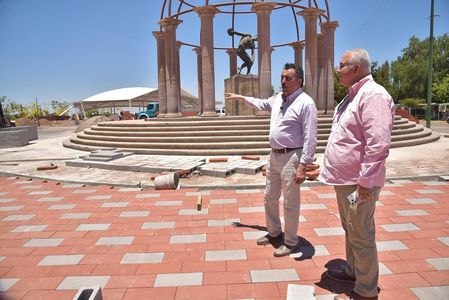 Supervisa Javier Lamarque obras que transforman a Cajeme y atiende de forma directa necesidades de familias.
