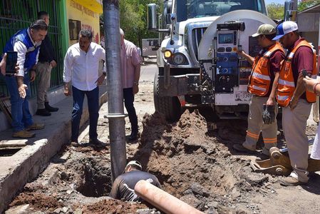 Supervisa Javier Lamarque rehabilitaciones de OOMAPASC, fortalece atención y mantenimiento hidro sanitario en Cajeme