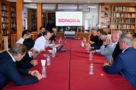 Gobernador Durazo fortalece alianzas internacionales para inversión minera en Sonora