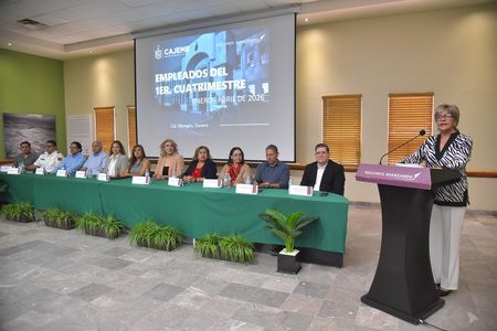 RECONOCEN A 55 EMPLEADAS Y EMPLEADOS DEL AYUNTAMIENTO POR SU DESEMPEÑO DURANTE EL PRIMER CUATRIMESTRE 2026