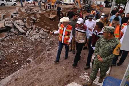Gobernador Durazo implementa acciones inmediatas por lluvias extraordinarias en Nogales