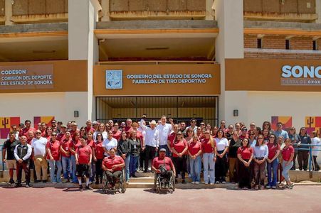 Con instalaciones deportivas modernas, Gobernador Durazo impulsa futuro de atletas sonorenses de alto rendimiento