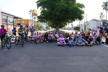 Disfrutan cajemenses de  DOMINGUEANDO EN BICI Y MÁS