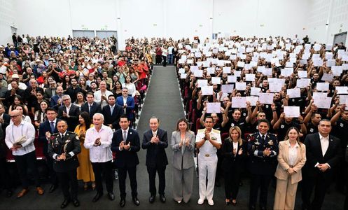 Gobernador Durazo duplica Policía Estatal: se integran 271 nuevos elementos egresados de la USP