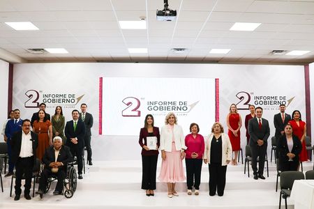 Trabajando de la mano con nuestra sociedad, seguimos avanzando sobe bases firmes: Claudia Fabiola Santacruz Avilés