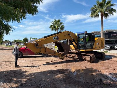 Directivos y personal de OOMAPAS de Cajeme realizan recorrido de inspección de daños tras lluvias